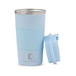 Castagnola Wateropslag & -Zuivering|Drink- & Thermosflessen<Thermosbeker To Go 510ml Blauw