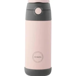 Aya&ida Wateropslag & -Zuivering|Drink- & Thermosflessen<Thermosfles Drinking Bottle Kids straw 350 Lichtroze