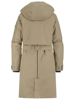 Human Nature Waterdichte Jassen|Winterjassen<Torrei - Parka dames Donkder zand