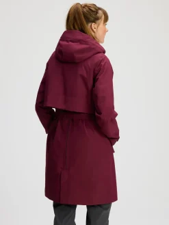 Human Nature Zomerjassen|Waterdichte Jassen<Torry - Parka dames Bordeaux