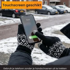 DAMES R2B Handschoenen|Handschoenen>Touchscreen Handschoenen Winter - Wit