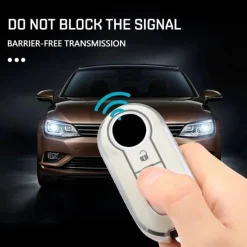 Dutch Shield Autosleutelhoesjes>TPU Sleutelhoesje voor Fiat / Abart zwart A3