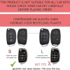 Dutch Shield Autosleutelhoesjes>TPU Sleutelhoesje voor Hyundai wit B3N