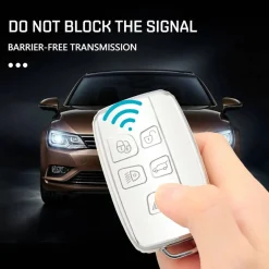 Dutch Shield Autosleutelhoesjes>TPU Sleutelhoesje voor Jaguar zwart A5