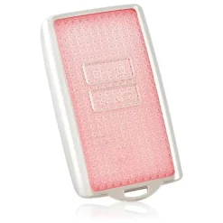 Dutch Shield Autosleutelhoesjes>TPU Sleutelhoesje voor Renault roze crystal A4