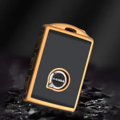 Dutch Shield Autosleutelhoesjes>TPU Sleutelhoesje voor Volvo goud