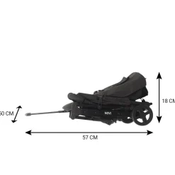 Novi Baby Buggy'S<Travel Go - Buggy Donkergrijs