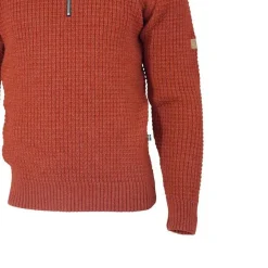 Ivanhoe Of Sweden Truien<Trui Moritz half zip Rood