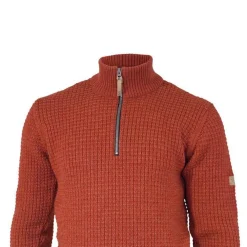 Ivanhoe Of Sweden Truien<Trui Moritz half zip Rood