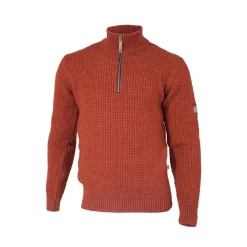 Ivanhoe Of Sweden Truien<Trui Moritz half zip Rood