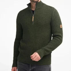 Ivanhoe Of Sweden Truien<Trui Moritz half zip Rood