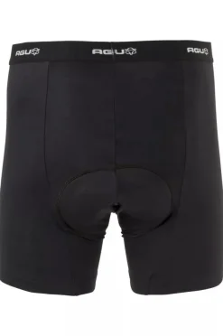 Agu Fietsbroeken<Undershort heren met zeem Zwart