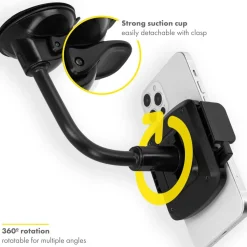 Accezz Telefoon & Tablethouders<Universele Telefoonhouder - Voorruit