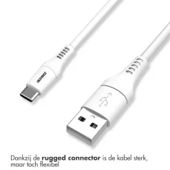 Accezz Stekkers & Kabels>USB-C naar USB kabel 0,2 meter