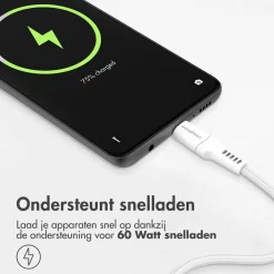 Imoshion Stekkers & Kabels>USB-C naar USB-C kabel - 0,5 meter