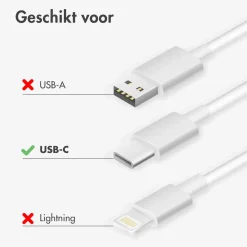 Imoshion Stekkers & Kabels<USB-C naar USB-C kabel 2 meter