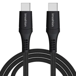 Imoshion Stekkers & Kabels<USB-C naar USB-C kabel 2 meter Zwart