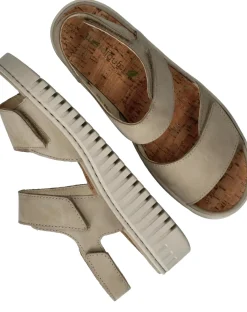 Waldlaufer Sandalen & Slippers|Wandelsandalen<Valerie Sandalen Dames Beige
