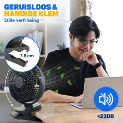 Vulpes Goods Ventilators<Ventilator MAX - Oplaadbaar & Draadloos Ultra Stil