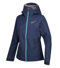Inov8 Regenkleding|Regenjassen<VentureLite Jacket FZ - Regenjas dames - 15,000HH Marineblauw