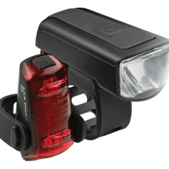 Axa Fietsverlichting>Verlichtingsset Dwn 30 Usb 30 Lux