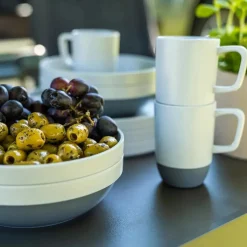 Travellife Serviezen<Vita Serviesset Grey 12-delig