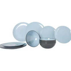 Gimex Serviezen<Vivid Line Servies 12-Delig