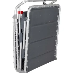 Crespo Campingstoelen|Ligbedden<Vouwbed AL/364 Deluxe Donker grijs