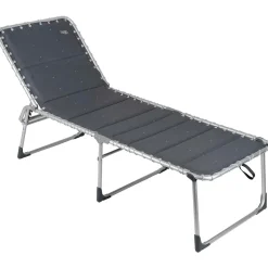 Crespo Campingstoelen|Ligbedden<Vouwbed AL/364 Deluxe Donker grijs