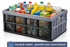 Hem Opbergmanden En- Kratten>Vouwkrat 32L – Set van 2 Opvouwbare Opbergkratten