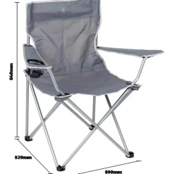 Bo-camp Campingstoelen>Vouwstoel Compact Staal