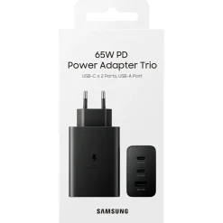 Samsung Stekkers & Kabels>65W Power Adapter Trio