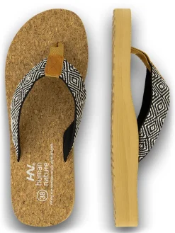 Human Nature Sandalen & Slippers|Wandelsandalen<Walensee - Slippers dames Zwart