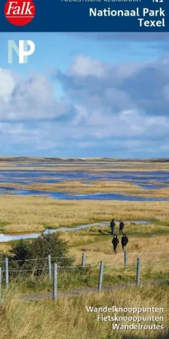 Falk Wandelkaarten|Wandelkaarten<wandel- en fietskaart 01 Texel