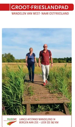 Stichting Wandelnet Wandelgidsen|Reisgidsen>Wandelgids LAW 14 Groot Frieslandpad