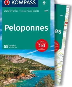 Kompass Wandelgidsen|Reisgidsen>Wandelgids WF 5971 Peloponnes