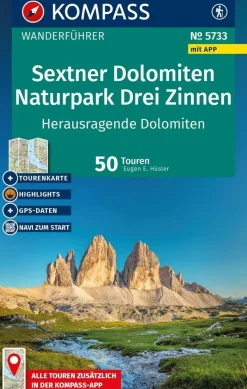 Kompass Wandelgidsen|Reisgidsen>Wandelgids WF 5733 Sextner Dolomiten