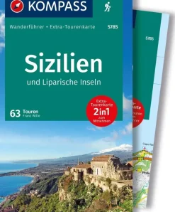Kompass Wandelgidsen|Reisgidsen>Wandelgids WF 5785 Sizilien
