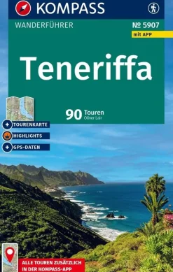 Kompass Wandelgidsen|Reisgidsen>Wandelgids WF 5907 Teneriffa/Tenerife