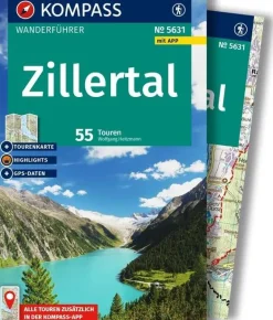 Kompass Wandelgidsen|Reisgidsen>Wandelgids WF 5631 Zillertal