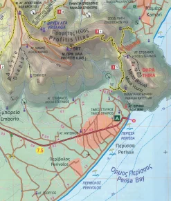 Anavasi Wandelkaarten>Wandelkaart 10.24 Santorini