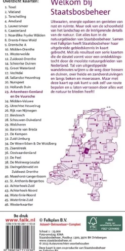 Falk Wandelkaarten|Wandelkaarten<Wandelkaart SBB 23 Arkenheem-Eemland en de Vuursche