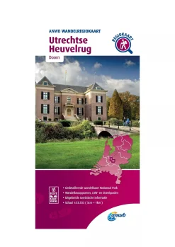 ANWB Wandelkaarten|Wandelkaarten<Wandelkaart Utrechtse Heuvelrug