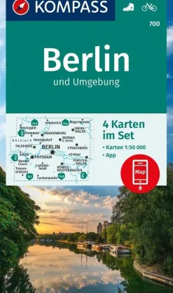 Kompass Wandelkaarten<Wandelkaart WK700 Berlin und Umgebung