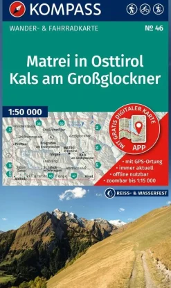 Kompass Wandelkaarten<Wandelkaart WK46 Matrei in Osttirol