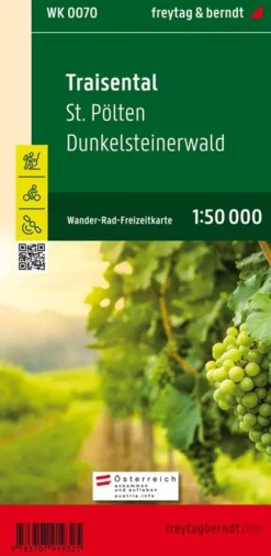 Freytag & Berndt Wandelkaarten>Wandelkaart WK0070 Traisental