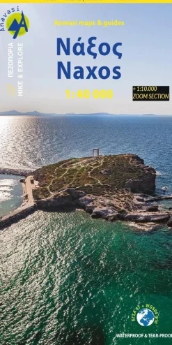 Anavasi Wandelkaarten<Wandelkaart 10.28 Naxos