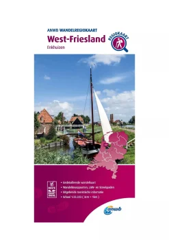 ANWB Wandelkaarten|Wandelkaarten<Wandelkaart West-Friesland