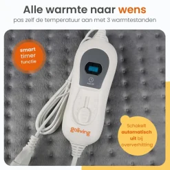 Goliving Warmtekussens>Warmtekussen 30 x 60 cm