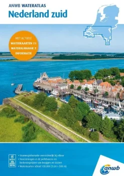 ANWB Watersportboeken|Vaargidsen<Wateratlas Nederland Zuid